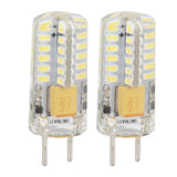 GY6.35 Bulb Eye Protection Energy Saving 6000K 3W 48 LED Light Bulb for Chandelier Table Lamp 12V 2pcs