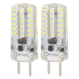 GY6.35 Bulb Eye Protection Energy Saving 6000K 3W 48 LED Light Bulb for Chandelier Table Lamp 12V 2pcs