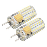 GY6.35 Bulb Eye Protection Energy Saving 6000K 3W 48 LED Light Bulb for Chandelier Table Lamp 12V 2pcs