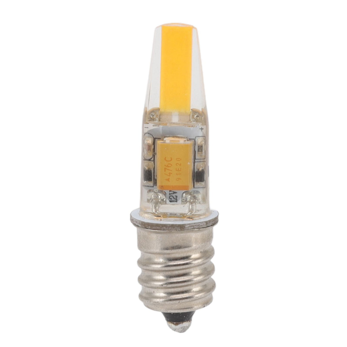 2pcs 2W 12V E12 LED Bulb Energy Saving Power Saving Candelabra Bulb Warm Light Light Bulb