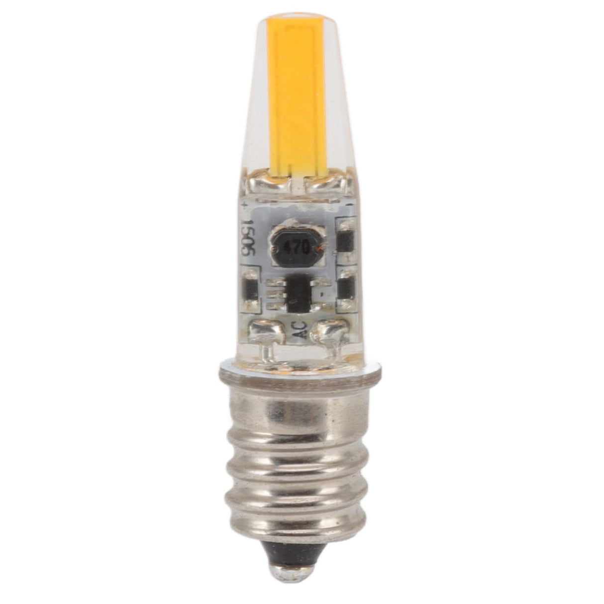 2pcs 2W 12V E12 LED Bulb Energy Saving Power Saving Candelabra Bulb Warm Light Light Bulb