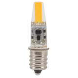 2pcs 2W 12V E12 LED Bulb Energy Saving Power Saving Candelabra Bulb Warm Light Light Bulb