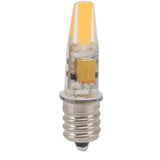2pcs 2W 12V E12 LED Bulb Energy Saving Power Saving Candelabra Bulb Warm Light Light Bulb