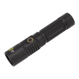 Portable 365nm UV Flashlight LED Black Light Torch for Pet Urine Detection Mineral Resin Solidified Scorpion - Side View