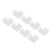 Strip Light Connector 2 Pin Solderless L Shape Seamless Terminal Extension Corner Connector for 10mm COB LED Light 8pcs
