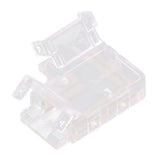 Strip Light Connector 2 Pin Solderless L Shape Seamless Terminal Extension Corner Connector for 10mm COB LED Light 8pcs