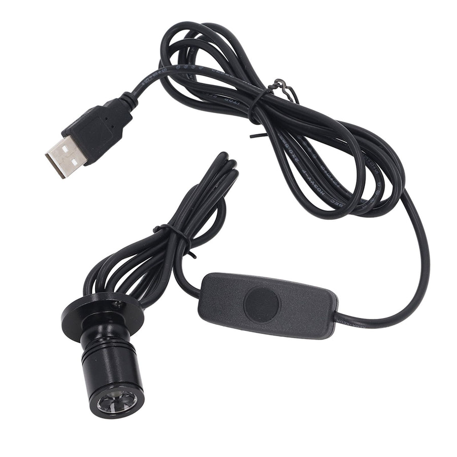 5V Mini Spot Lights Bright USB Dimmable LED Spotlight with 6.6ft Cable for Showcase Jewelry Cabinet Porch Positive White 6000K
