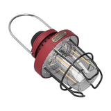 Camping Lantern Retro USB Charging 3 Light Modes IPX4 Waterproof Camping Lights for Outdoor Red