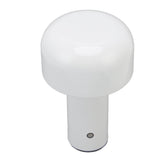 USB Mushroom Light Touch Control Mini Light Night Light with Adjustable Brightness 3 Color Temperature Dimmable White - Side View