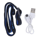 Smart Induction LED Clip On Cap Light USB Rechargeable Headlamp Hat Light with Power Display for Outdoor Fishing Black
