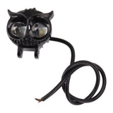 Motorcycle Driving Fog Lights Bird Shape 2000LM IP67 Waterproof Motorcycle LED Headlight for 12‑80V Motorbikes - Front View