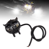 Motorcycle Driving Fog Lights Bird Shape 2000LM IP67 Waterproof Motorcycle LED Headlight for 12‑80V Motorbikes