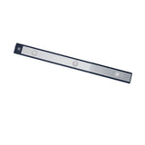 LED Closet Light Ultra Thin Intelligent Rechargeable Wireless LED Motion Sensor Light for Cabinet 40cm / 15.7in Black - Side View