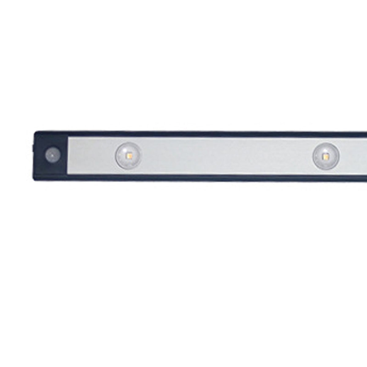 LED Closet Light Ultra Thin Intelligent Rechargeable Wireless LED Motion Sensor Light for Cabinet 40cm / 15.7in Black