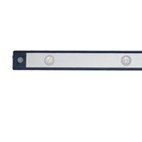 LED Closet Light Ultra Thin Intelligent Rechargeable Wireless LED Motion Sensor Light for Cabinet 40cm / 15.7in Black - Extra Image