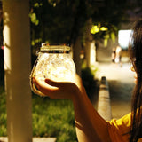 Hanging Solar Light Thickened Crackle Glass Style Waterproof Smar Sensor Hanging Solar Lantern for Garden Yard Pathway - Extra Image