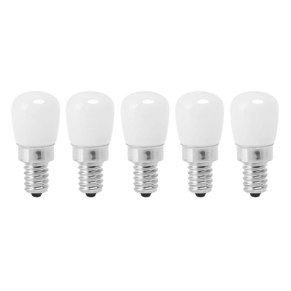 5Pcs LED Refrigerator Light Bulb Fridge Lamp E12 for Freezer Home Lighting Energy Saving 120V White Light