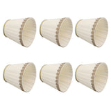6PCS Candle Lamp Lampshade Clip On Fabrics Lampshades Set for Table Lamp Wall Lamp - Side View