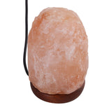 Himalayan Salt Lamp Colorful Changing LED Crystal Salt Lamp USB Power Natural Landscape Light - Rear View