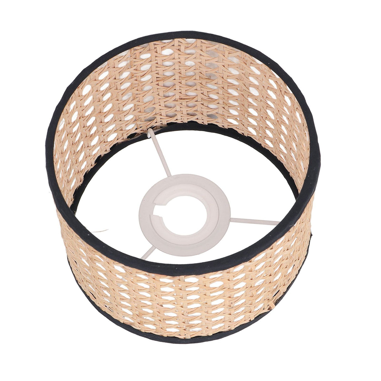 Rattan Lamp Shade Universal Rattan Woven Lampshade Lamp Cover for E27 E14 Chandelier Lamp Pendant Light Ceiling Lamp