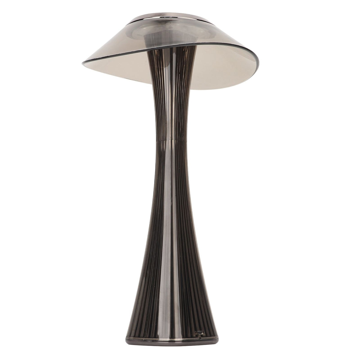 LED Table Lamp USB Charging Night Light 3 Lighting Mode with Touch Sensor for Home Room Smoky Grey