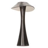 LED Table Lamp USB Charging Night Light 3 Lighting Mode with Touch Sensor for Home Room Smoky Grey - Low Angle