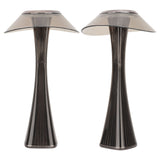 LED Table Lamp USB Charging Night Light 3 Lighting Mode with Touch Sensor for Home Room Smoky Grey - Extra Image