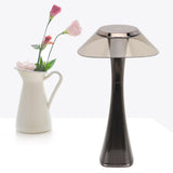 LED Table Lamp USB Charging Night Light 3 Lighting Mode with Touch Sensor for Home Room Smoky Grey - Extra Image