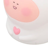 USB Fat Peach Night Tap Lamp with Timing Function Intelligent Colorful Silicone Tap Lamp for Teen Girls Bedroom