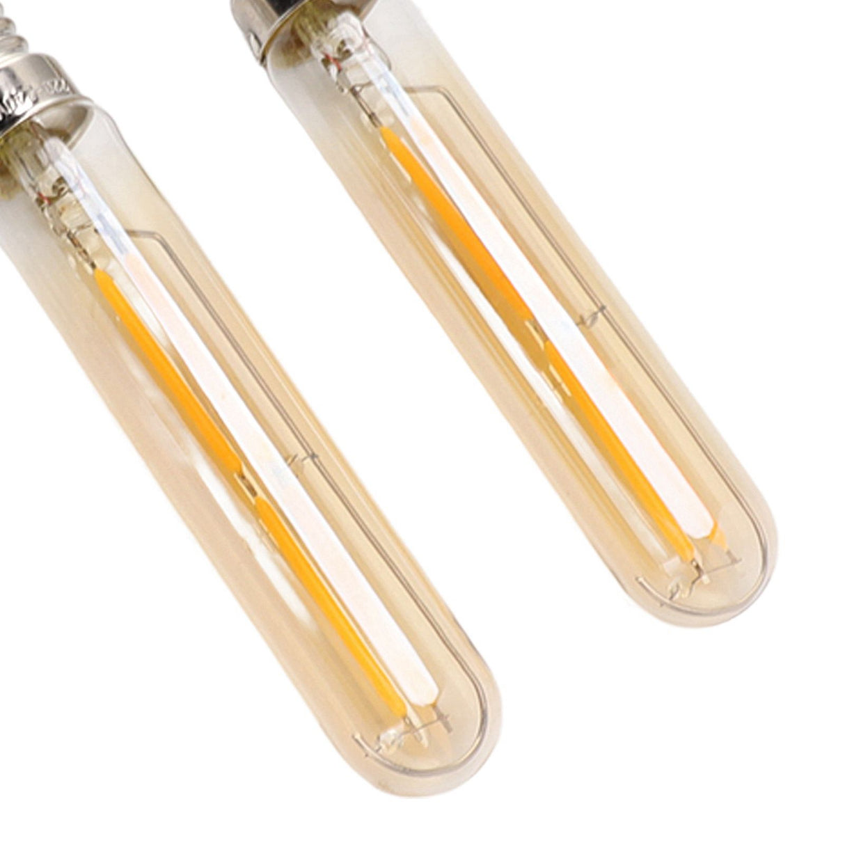 2Pcs LED Tube Bulb 4W E14 2300K Tubular Light Lamp Bulbs T20x120 220‑240V for Lighting
