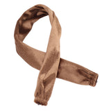 Chain Cover Dustproof Wire Flannelette Cloth 60cm Length 5cm Width with Zipper for Protection Light Brown - 45-Degree Angle