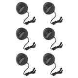 6PCS Low Voltage Deck Lights IP67 Waterproof Warm White LED Step Lamp for Garden Fence Stair 12 to 36V - Rear View