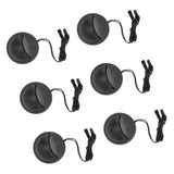 6PCS Low Voltage Deck Lights IP67 Waterproof Warm White LED Step Lamp for Garden Fence Stair 12 to 36V - Low Angle