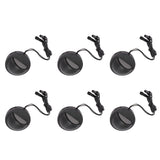 6PCS Low Voltage Deck Lights IP67 Waterproof Warm White LED Step Lamp for Garden Fence Stair 12 to 36V - Extra Image
