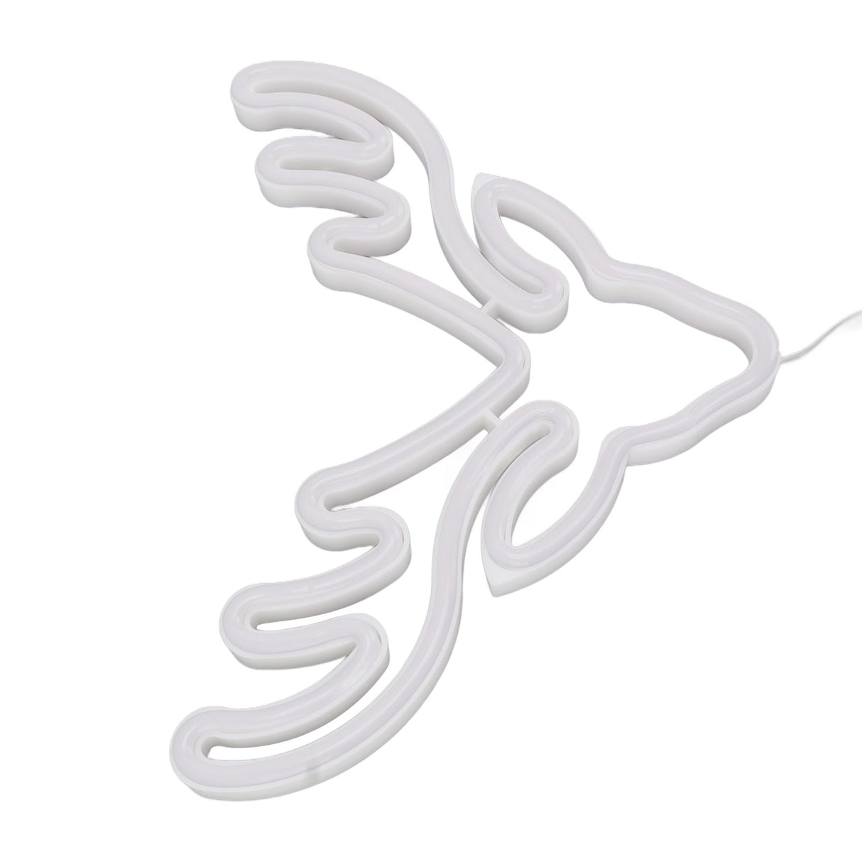 Neon Light LED Sign USB Battery Powered Christmas Holiday Bedroom Wall Decor Ornaments Warm Light