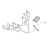 Neon Light LED Sign USB Battery Powered Christmas Holiday Bedroom Wall Decor Ornaments Warm Light