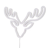Neon Light LED Sign USB Battery Powered Christmas Holiday Bedroom Wall Decor Ornaments Warm Light