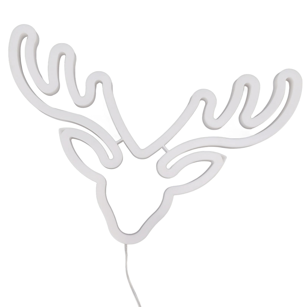 Neon Light LED Sign USB Battery Powered Christmas Holiday Bedroom Wall Decor Ornaments Warm Light