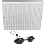 100‑240V LED Light Panel Deep 660nm Near Infrared 850nm Muscle Joint Pain Relief Physiotherapy Lamp AU Plug