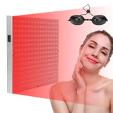 100‑240V LED Light Panel Deep 660nm Near Infrared 850nm Muscle Joint Pain Relief Physiotherapy Lamp AU Plug