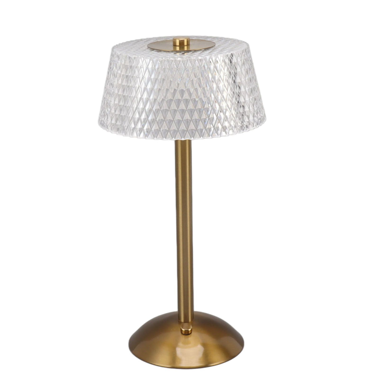 Acrylic Table Lamp Stepless Dimming LED Night Light with USB Cable for Kids Nursery Bedroom Nightstand