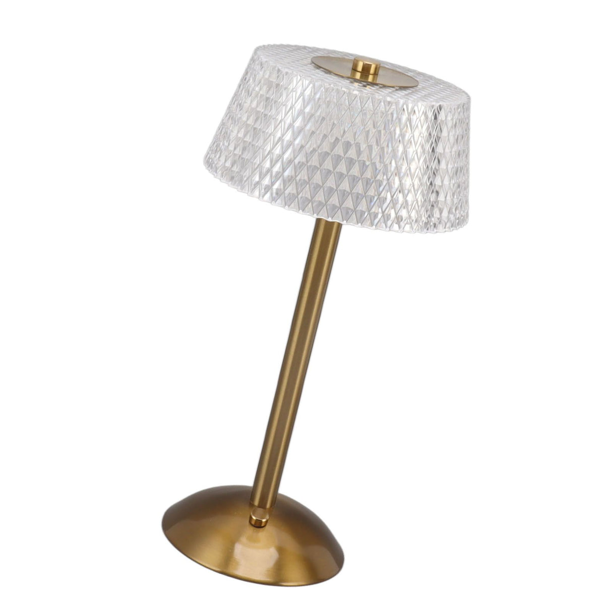 Acrylic Table Lamp Stepless Dimming LED Night Light with USB Cable for Kids Nursery Bedroom Nightstand