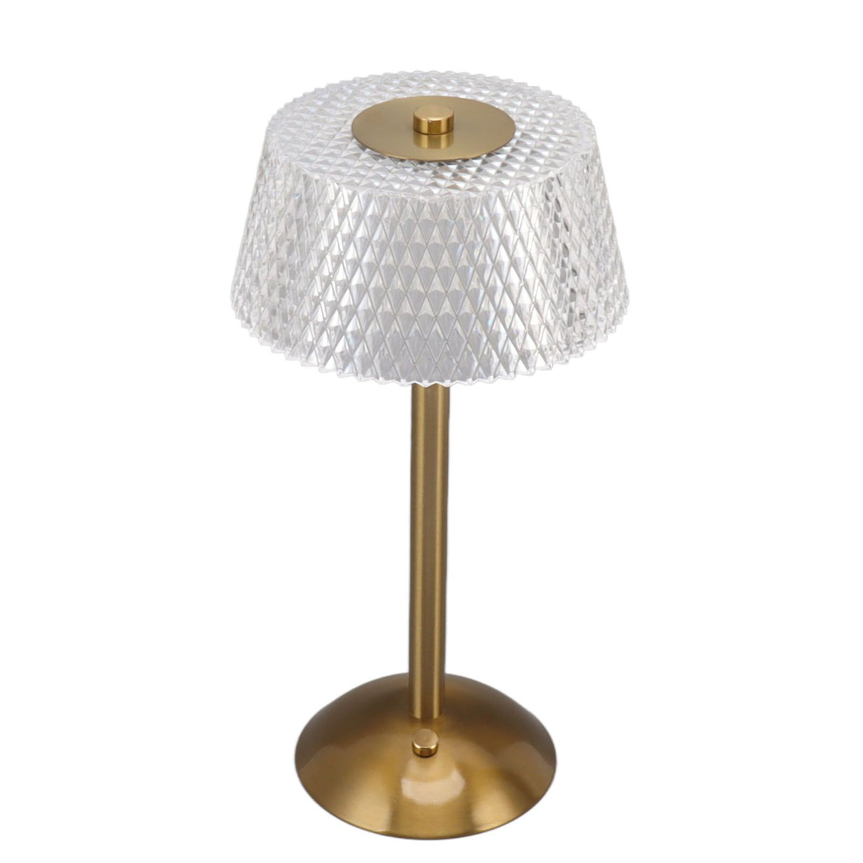 Acrylic Table Lamp Stepless Dimming LED Night Light with USB Cable for Kids Nursery Bedroom Nightstand