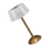 Acrylic Table Lamp Stepless Dimming LED Night Light with USB Cable for Kids Nursery Bedroom Nightstand