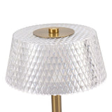 Acrylic Table Lamp Stepless Dimming LED Night Light with USB Cable for Kids Nursery Bedroom Nightstand - Extra Image