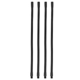 4 Pcs Gooseneck Lamp Hose Aluminium 10mm Caliber Flexible Table Desk Lamp Hose Lighting Fittings 30cm - Front View