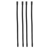 4 Pcs Gooseneck Lamp Hose Aluminium 10mm Caliber Flexible Table Desk Lamp Hose Lighting Fittings 30cm