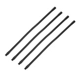 4 Pcs Gooseneck Lamp Hose Aluminium 10mm Caliber Flexible Table Desk Lamp Hose Lighting Fittings 30cm