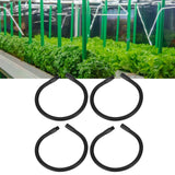 4 Pcs Gooseneck Lamp Hose Aluminium 10mm Caliber Flexible Table Desk Lamp Hose Lighting Fittings 30cm - Extra Image