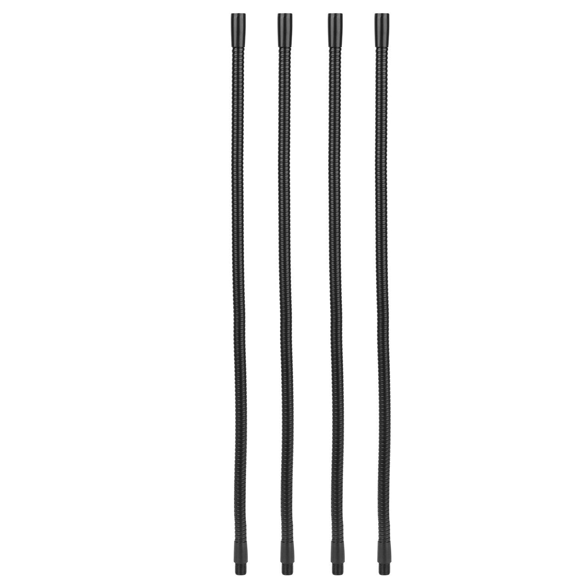 4 Pcs Gooseneck Lamp Hose Aluminium 10mm Caliber Flexible Table Desk Lamp Hose Lighting Fittings 40cm